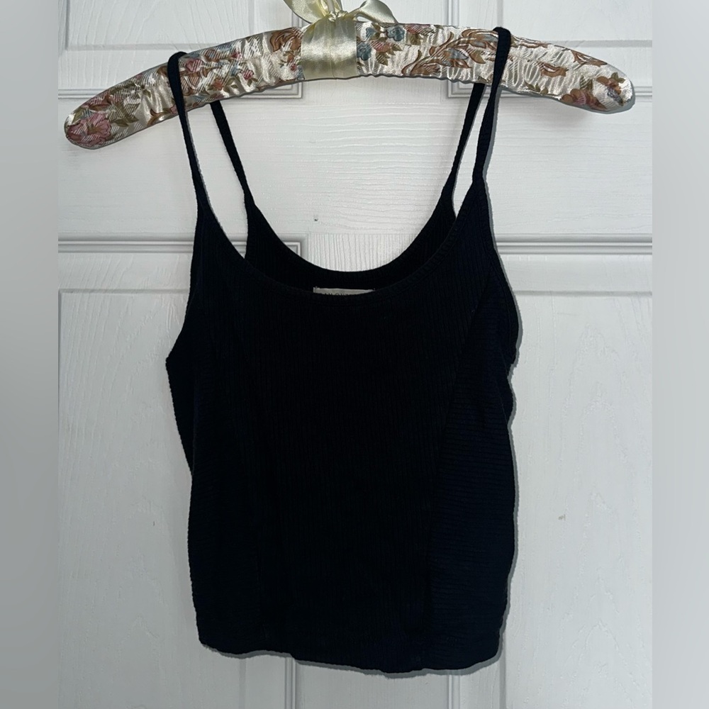 Urban Outfitters Black Ribbed Women's Tank Top